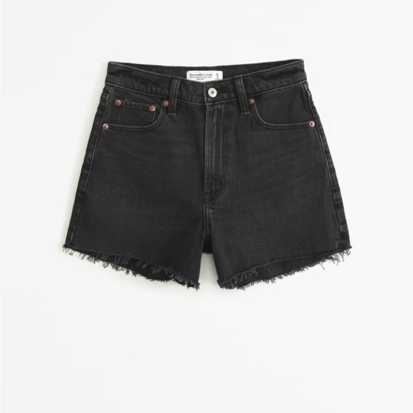Abercrombie & Fitch Women's
High Rise 90s Cutoff Shorts - Picture 5 of 7